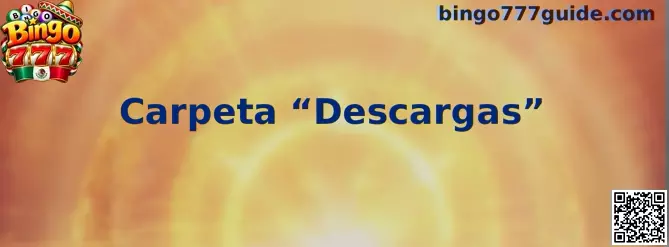 Carpeta Descargas Bingo 777