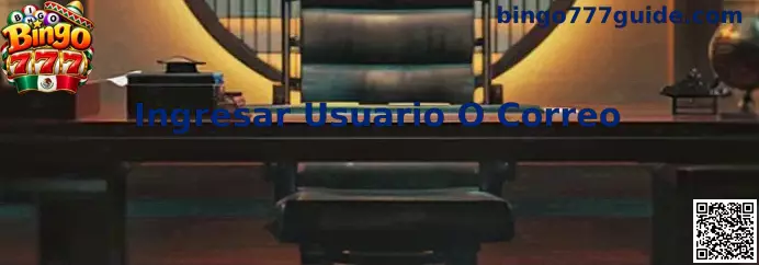 Ingresar Usuario O Correo en Bingo 777