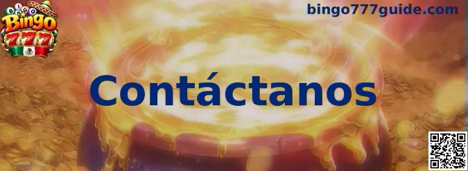 Página de contacto de Bingo 777