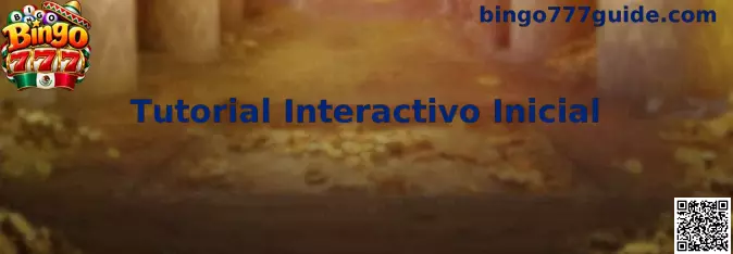 Referencia visual del Tutorial Interactivo Inicial de Bingo 777 para conocer cartones, números y controles de práctica.