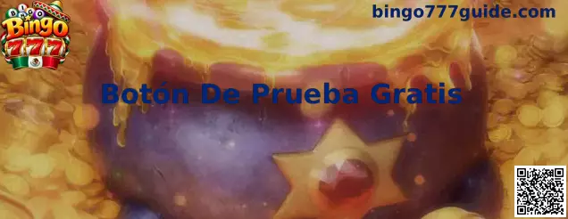 Botón De Prueba Gratis Bingo 777