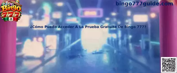 Guía visual para localizar y utilizar la prueba gratuita de Bingo 777