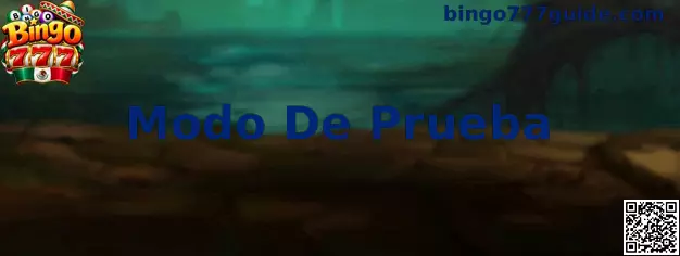 Interfaz de Bingo 777 en Modo De Prueba
