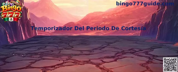 Imagen de referencia del temporizador del periodo de cortesía en una interfaz de juego